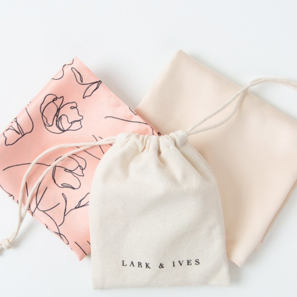 NWT LARK & IVES HAIR SCARF SET!